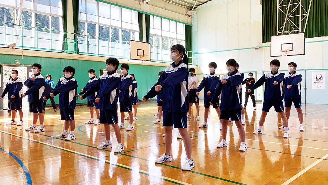 You are currently viewing 東京・檜原村立檜原中学校で空手道の体験授業